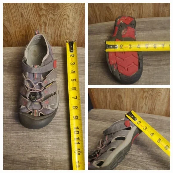Keen Newport H2 Sandals Youth Size 5 Gray - Picture 12 of 12